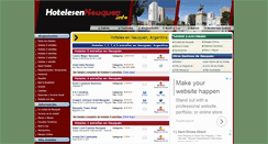 Desktop Screenshot of hotelesenneuquen.info